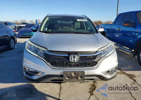 2015 Honda Cr-V Touring z USA, uszkodzony, nr VIN 5J6RM3H96FL020643